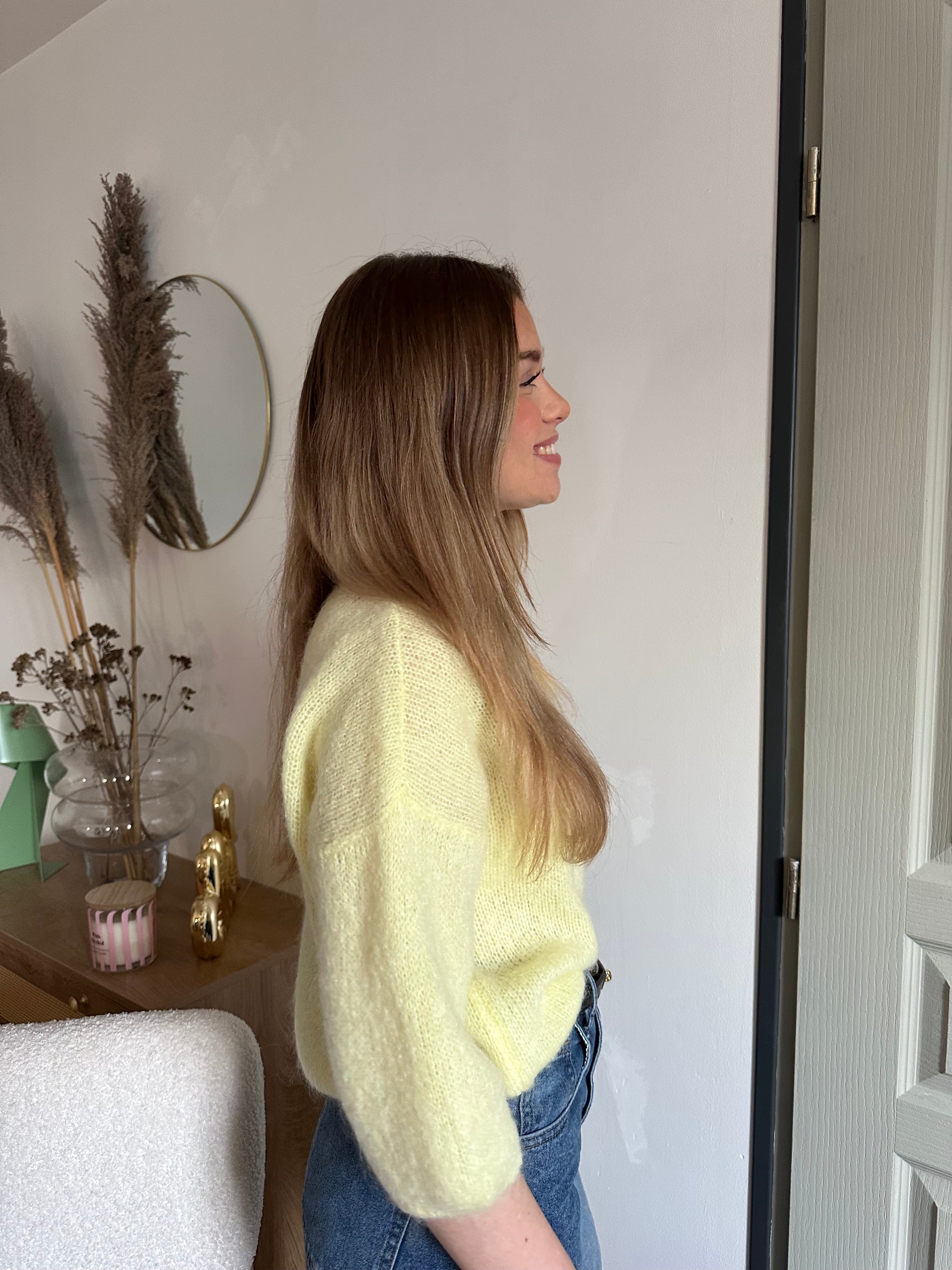 PULL DALIA JAUNE