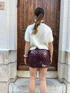 JUPE FAYA BORDEAUX