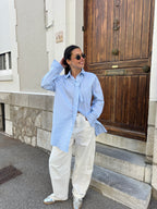 CHEMISE FANTINE BLEUE