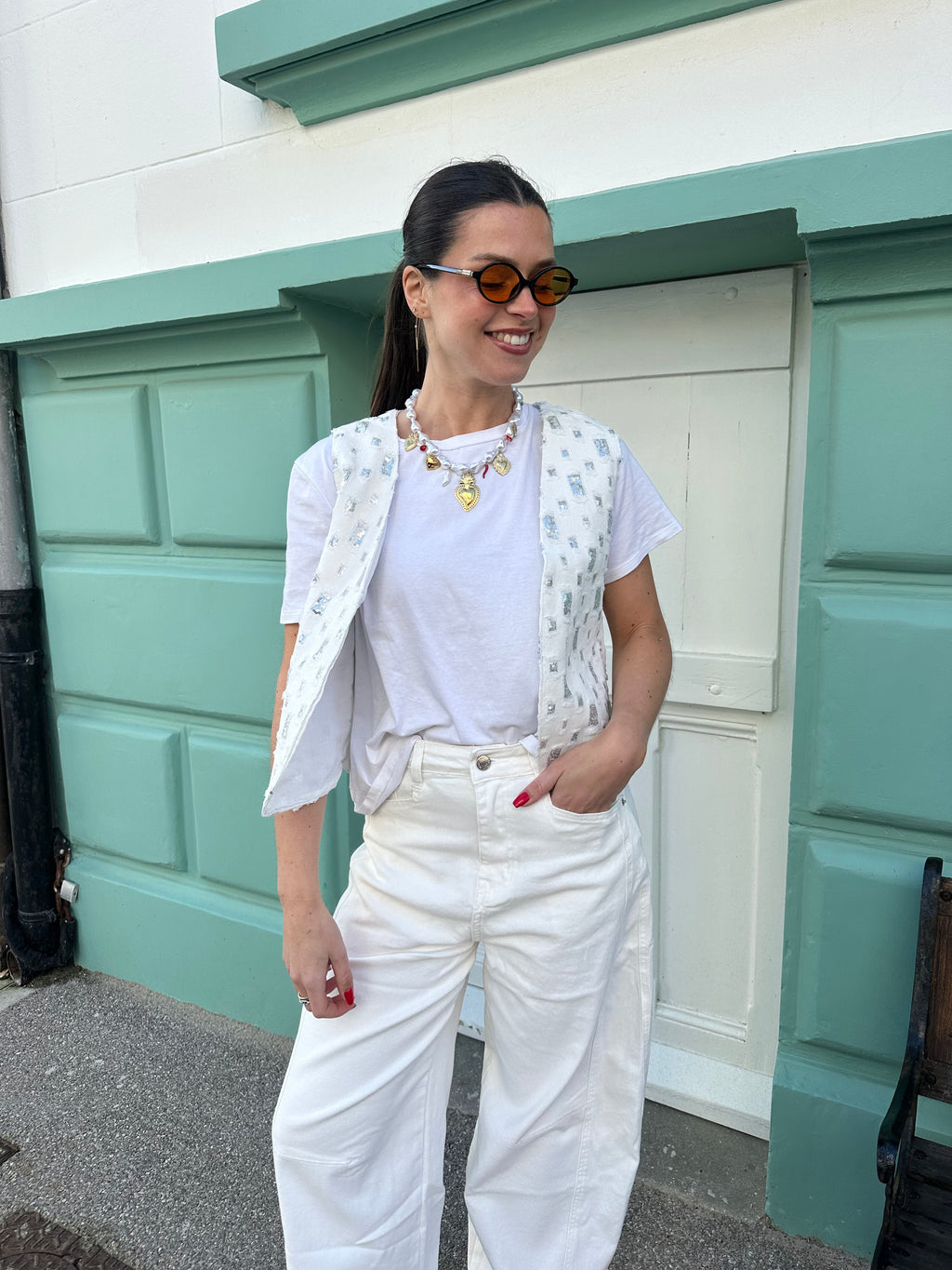VESTE SANS MANCHES FLAVIE