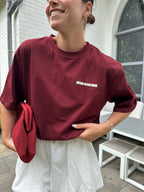 TEE-SHIRT RIVE GAUCHE BORDEAUX