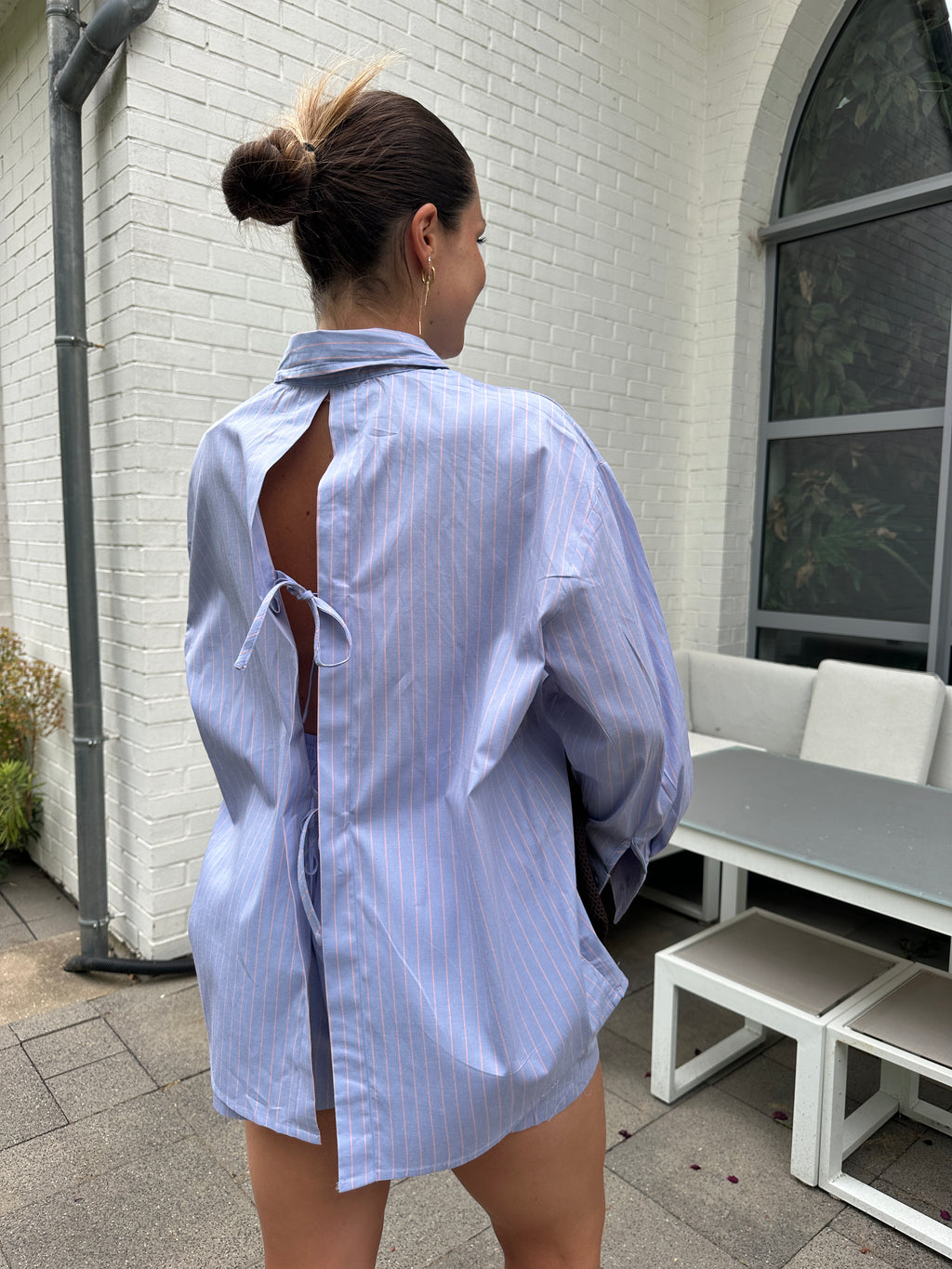 ENSEMBLE HISAÉ BLEU