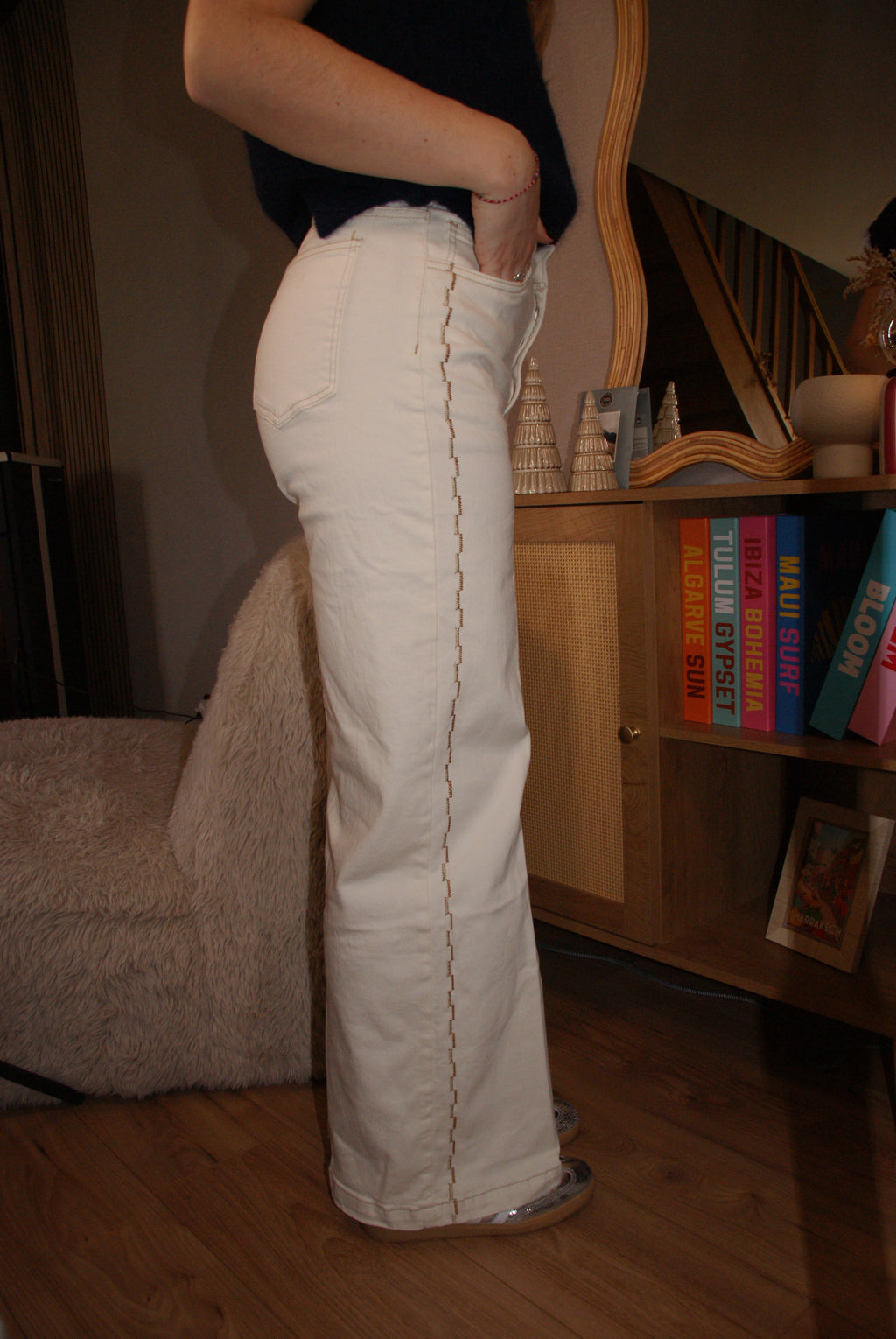 JEANS DANAÉ BEIGE