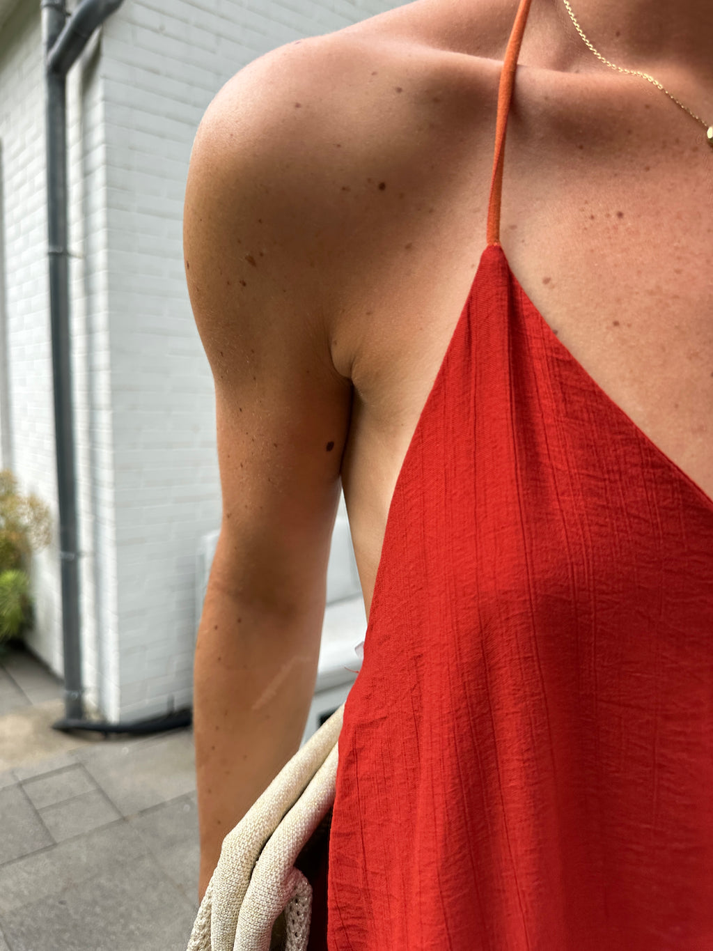 ROBE HALIMA TERRACOTTA