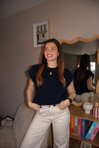 PULL DIANE BLEU