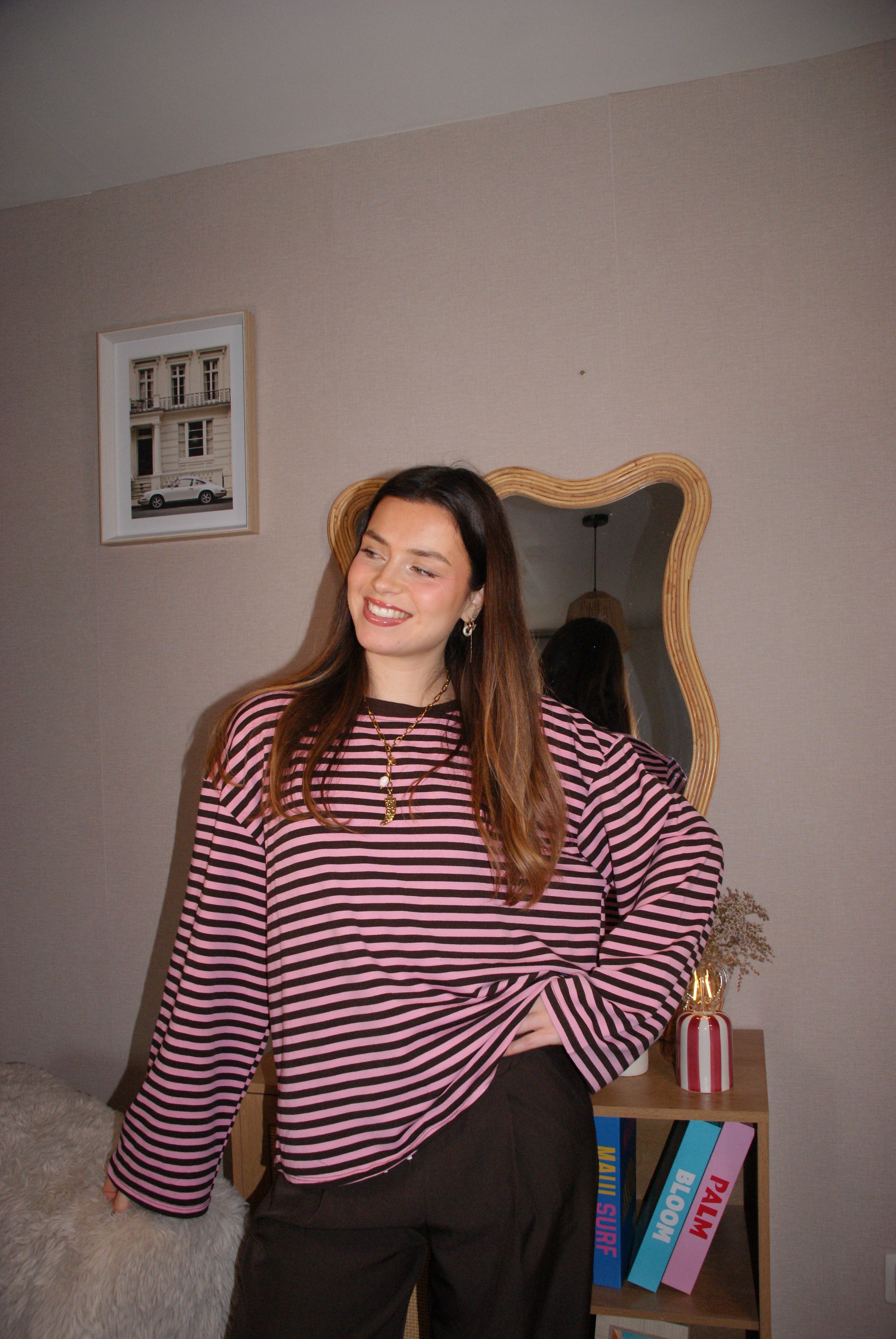 TEE-SHIRT DIANA MARRON