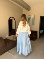 JUPE GLORY BLEUE CLAIR