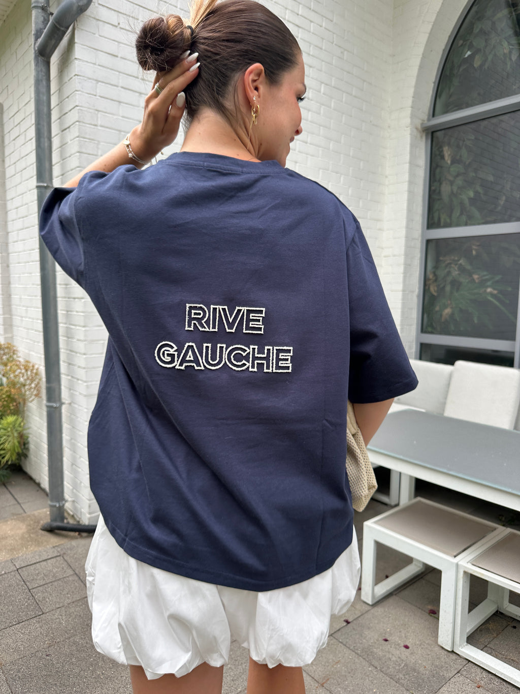 TEE-SHIRT RIVE GAUCHE MARINE