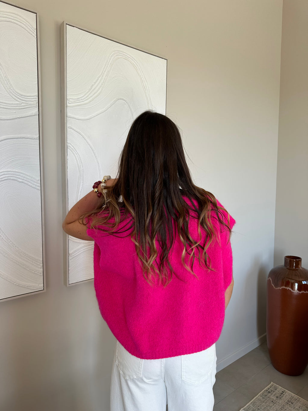HAUT GINA FUSHIA