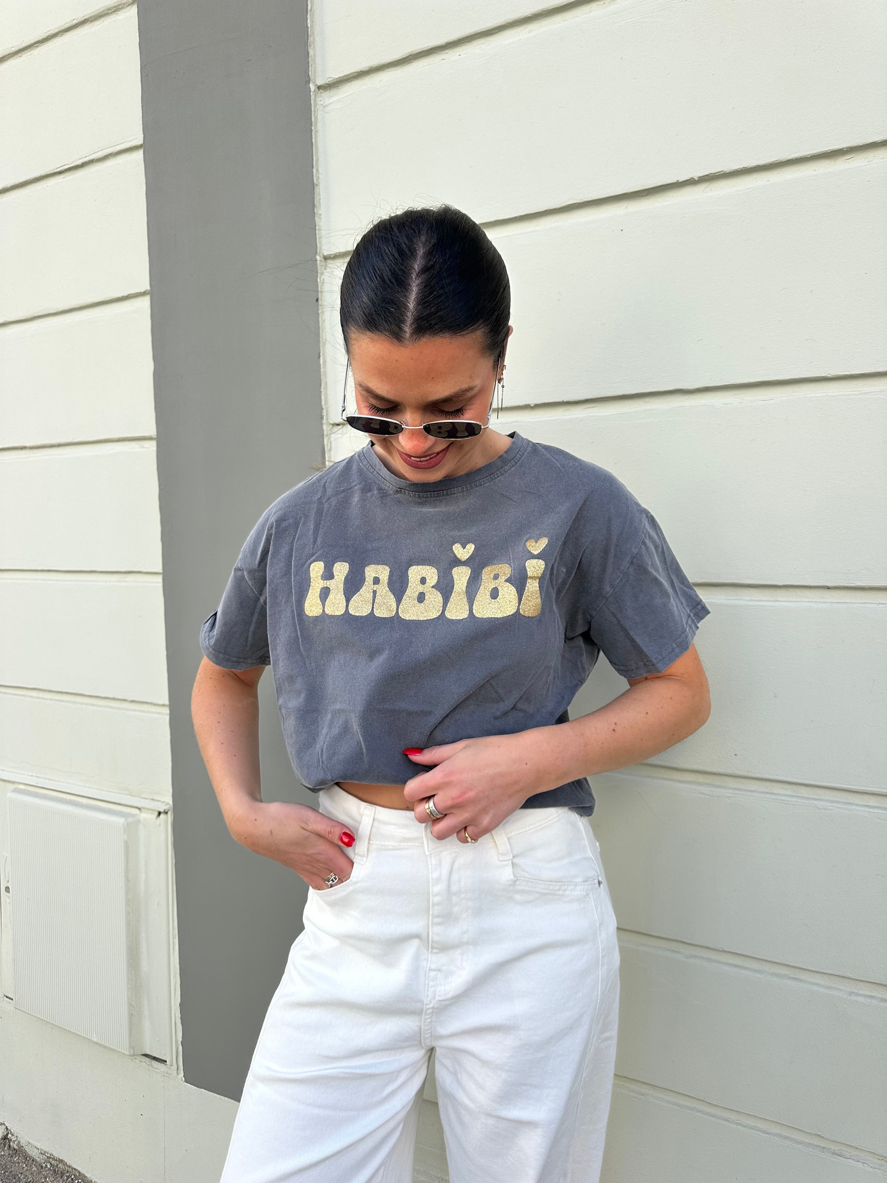 TEE-SHIRT HABIBI GRIS