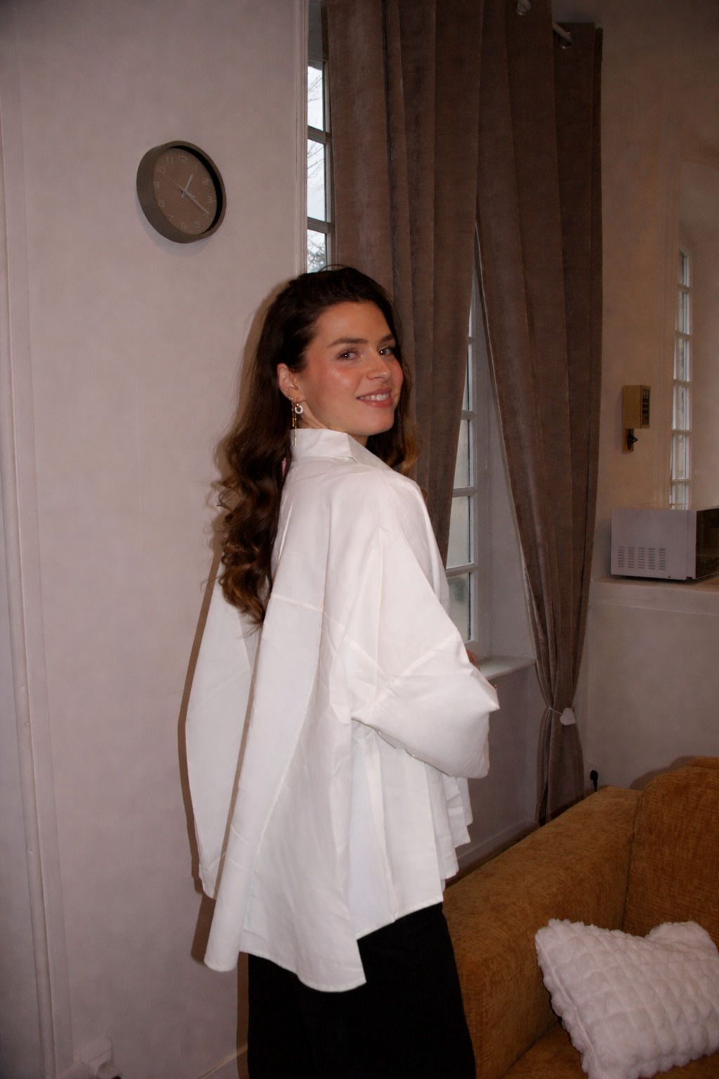 CHEMISE CAPUCINE BLANCHE