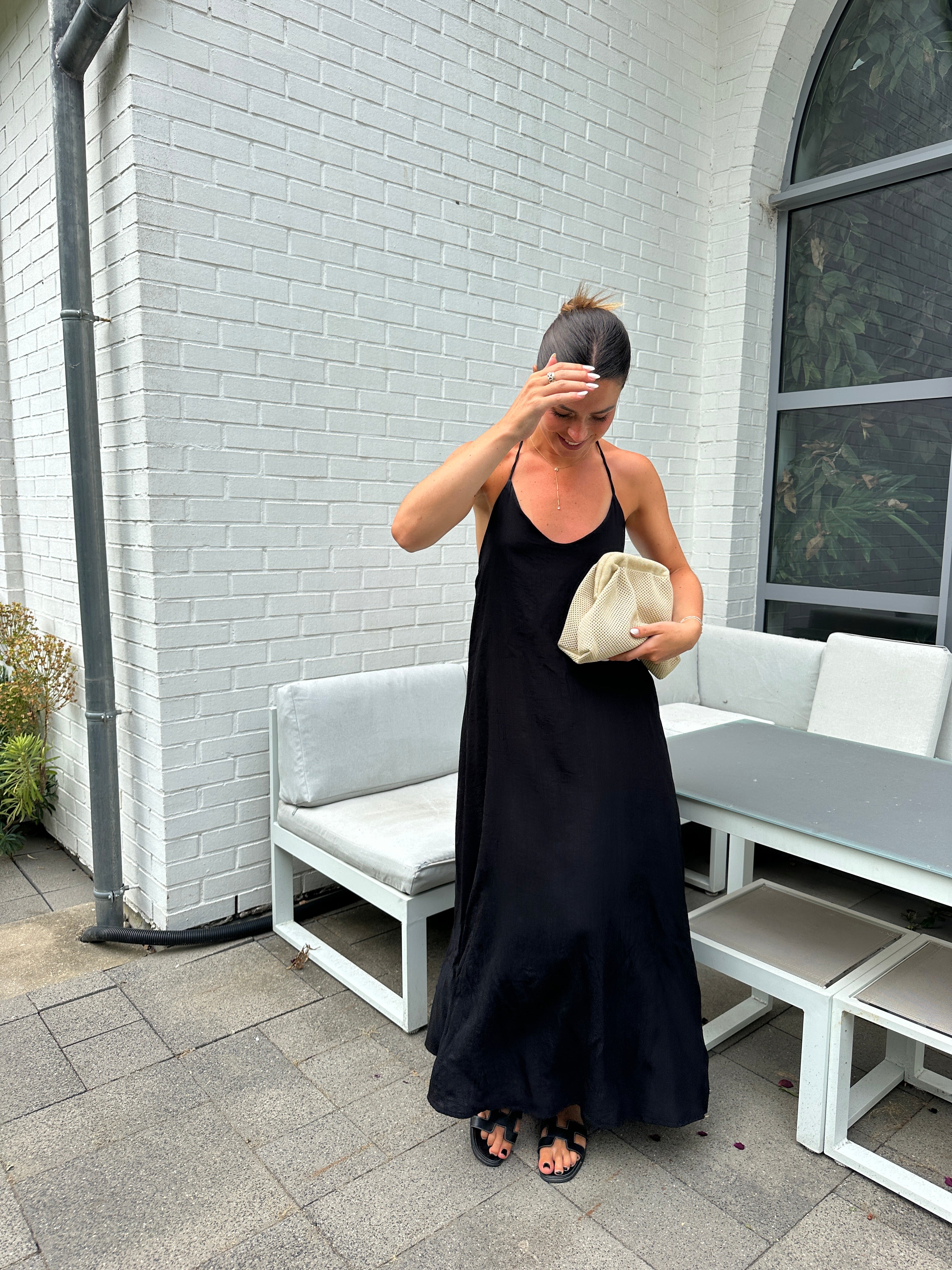 ROBE HALIMA NOIRE