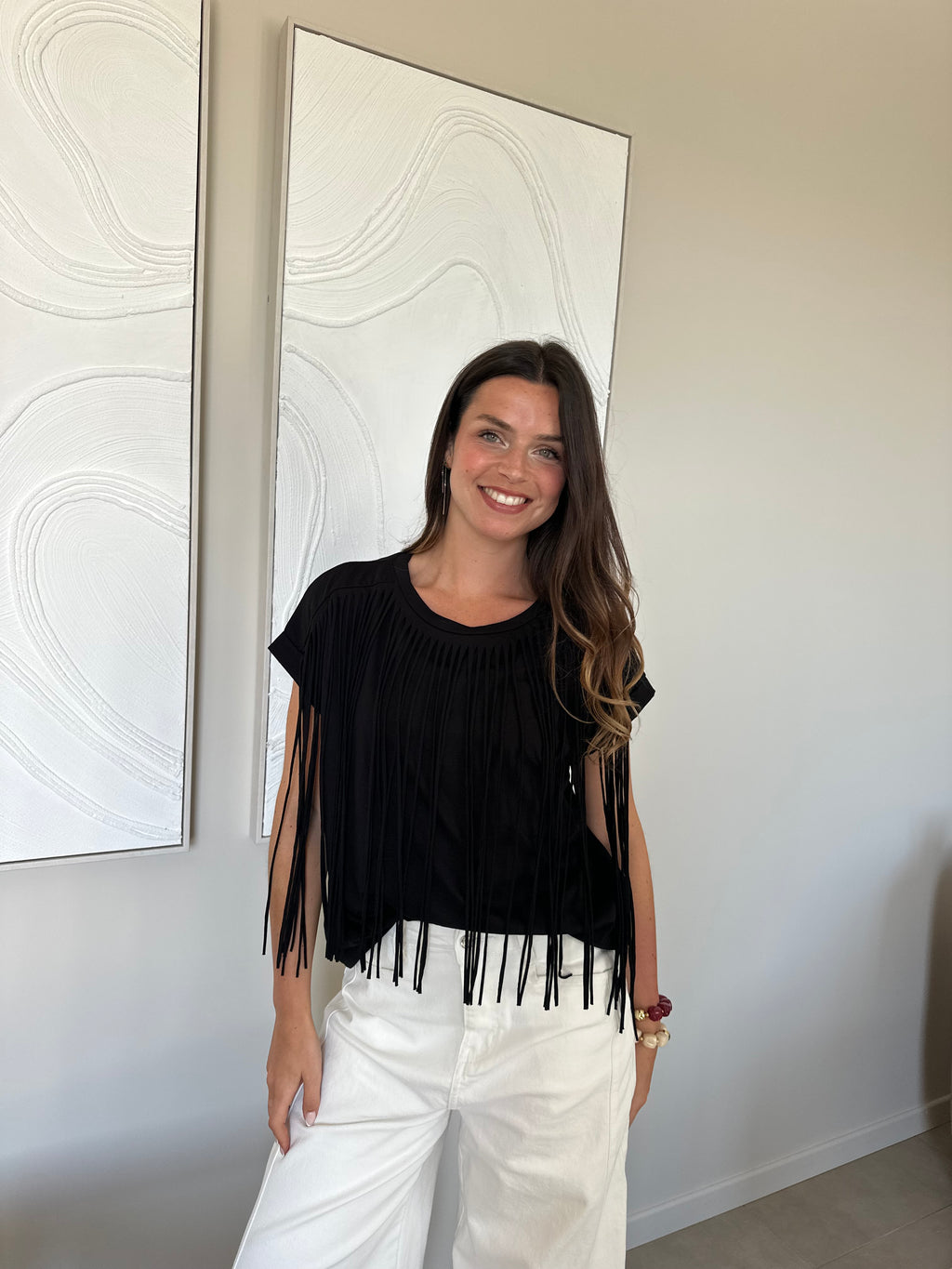 TEE-SHIRT GIANNA NOIR