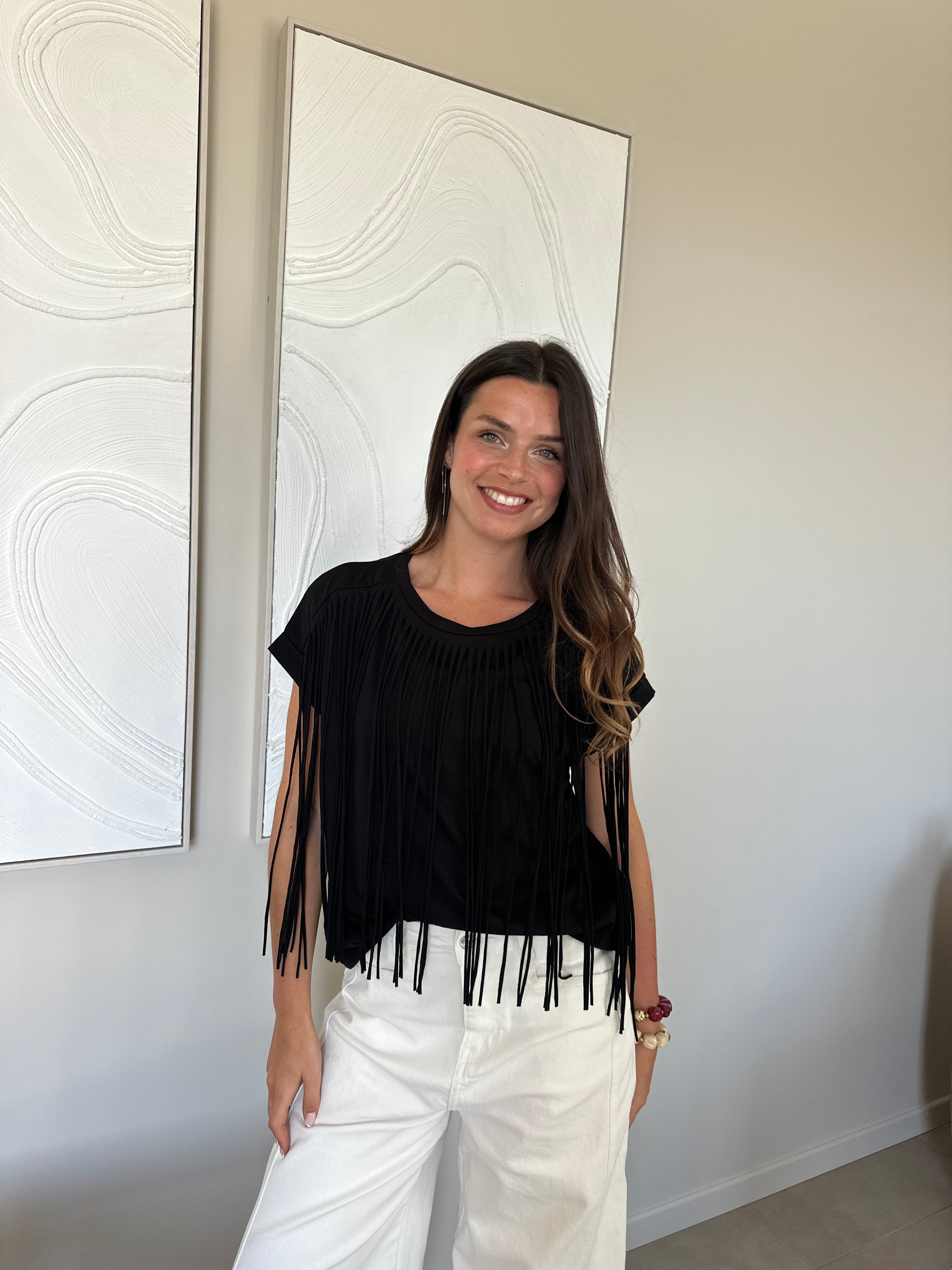 TEE-SHIRT GIANNA NOIR
