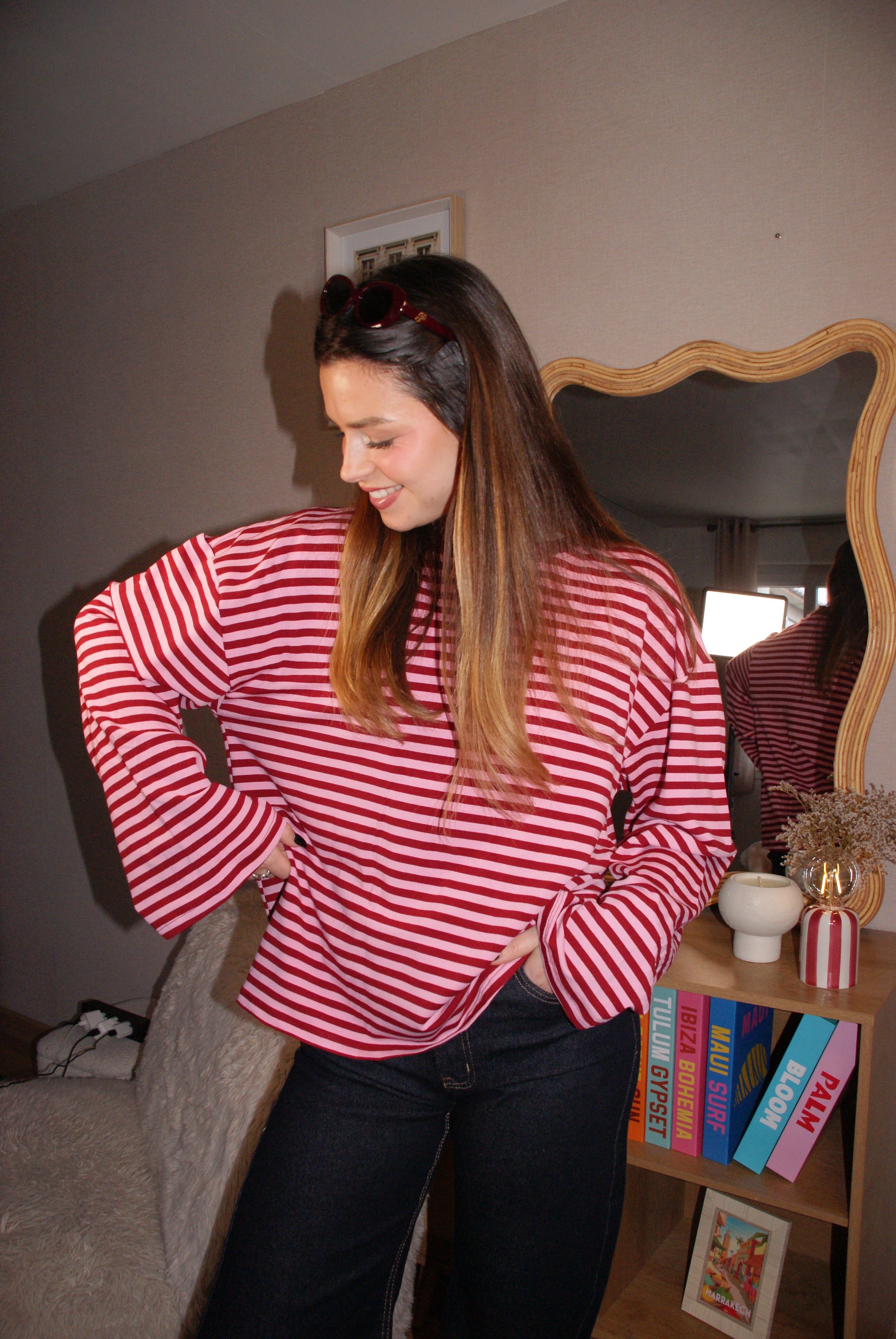 TEE-SHIRT DIANA BORDEAUX