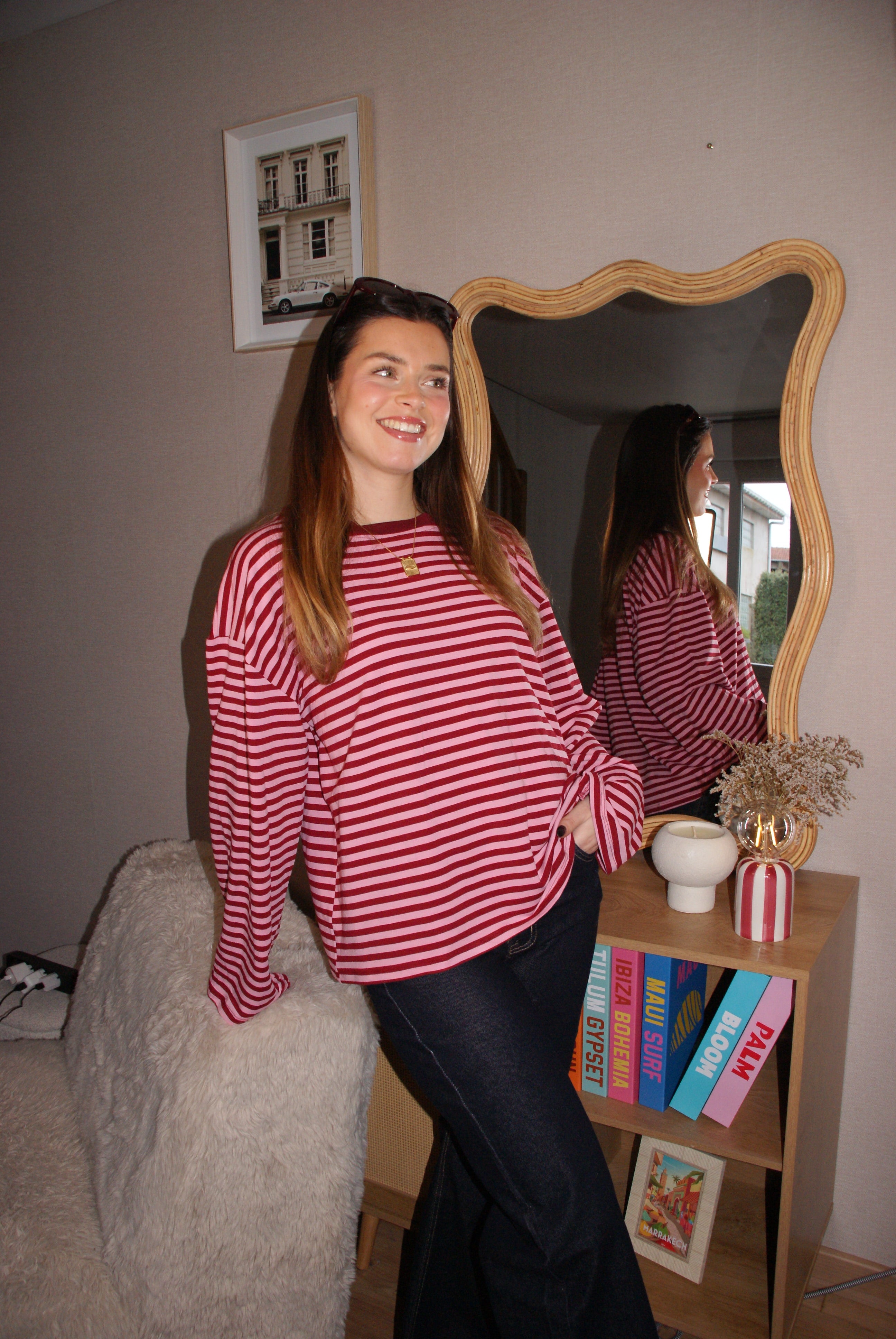 TEE-SHIRT DIANA BORDEAUX