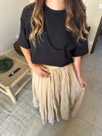JUPE GLORY CAMEL