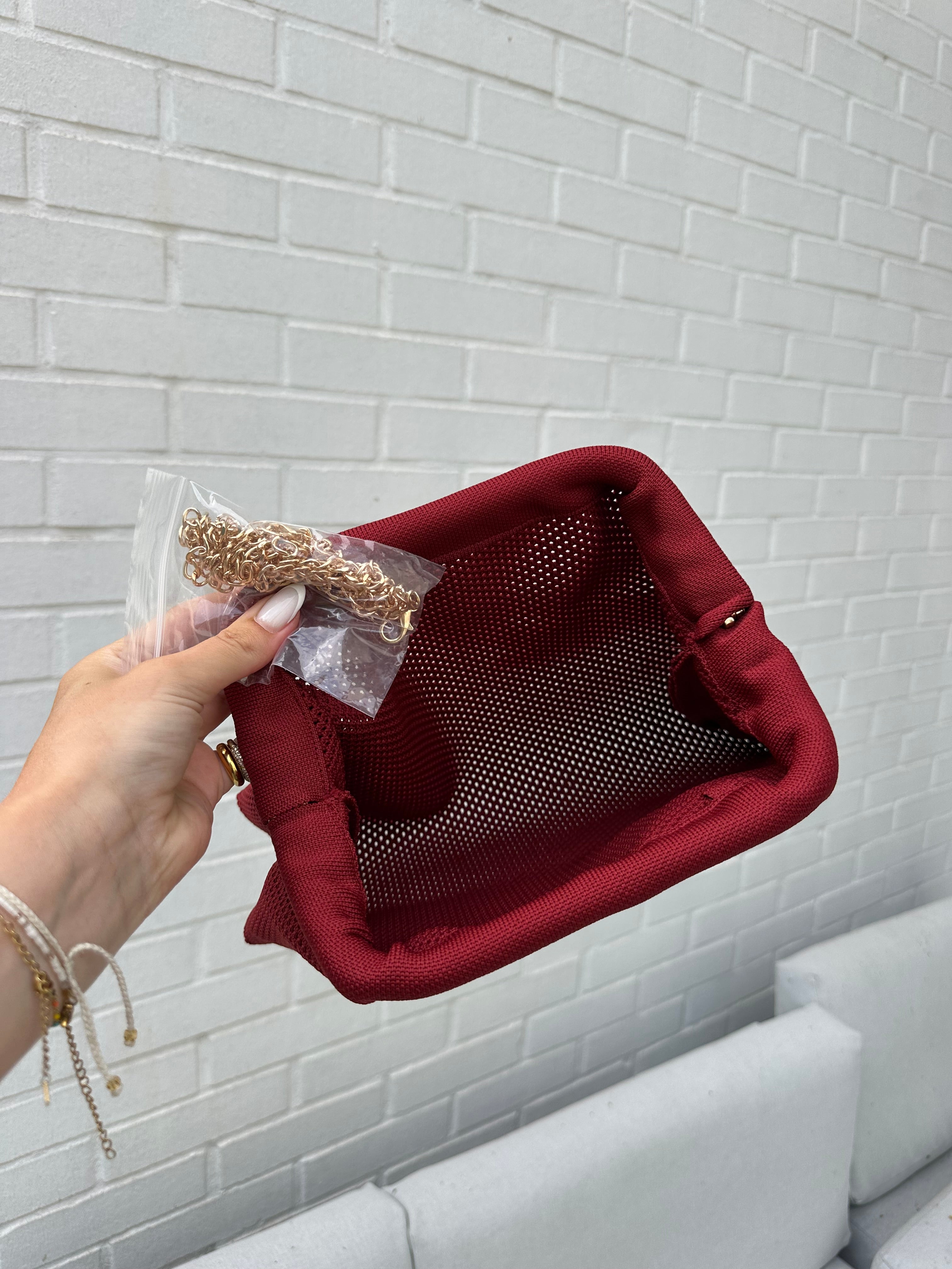 SAC HAZEL BORDEAUX