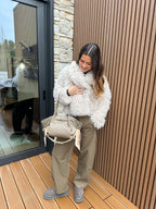 VESTE  FOURRURE BAILA BEIGE