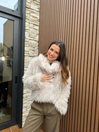 VESTE  FOURRURE BAILA BEIGE