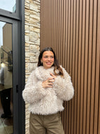 VESTE  FOURRURE BAILA BEIGE