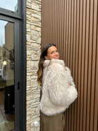 VESTE  FOURRURE BAILA BEIGE