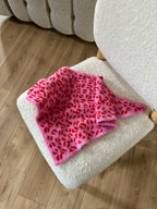 ELARA FOULARD LEOPARD ROSE