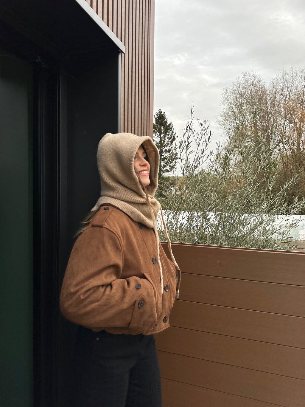 VESTE FOURRÉE BOMI CAMEL