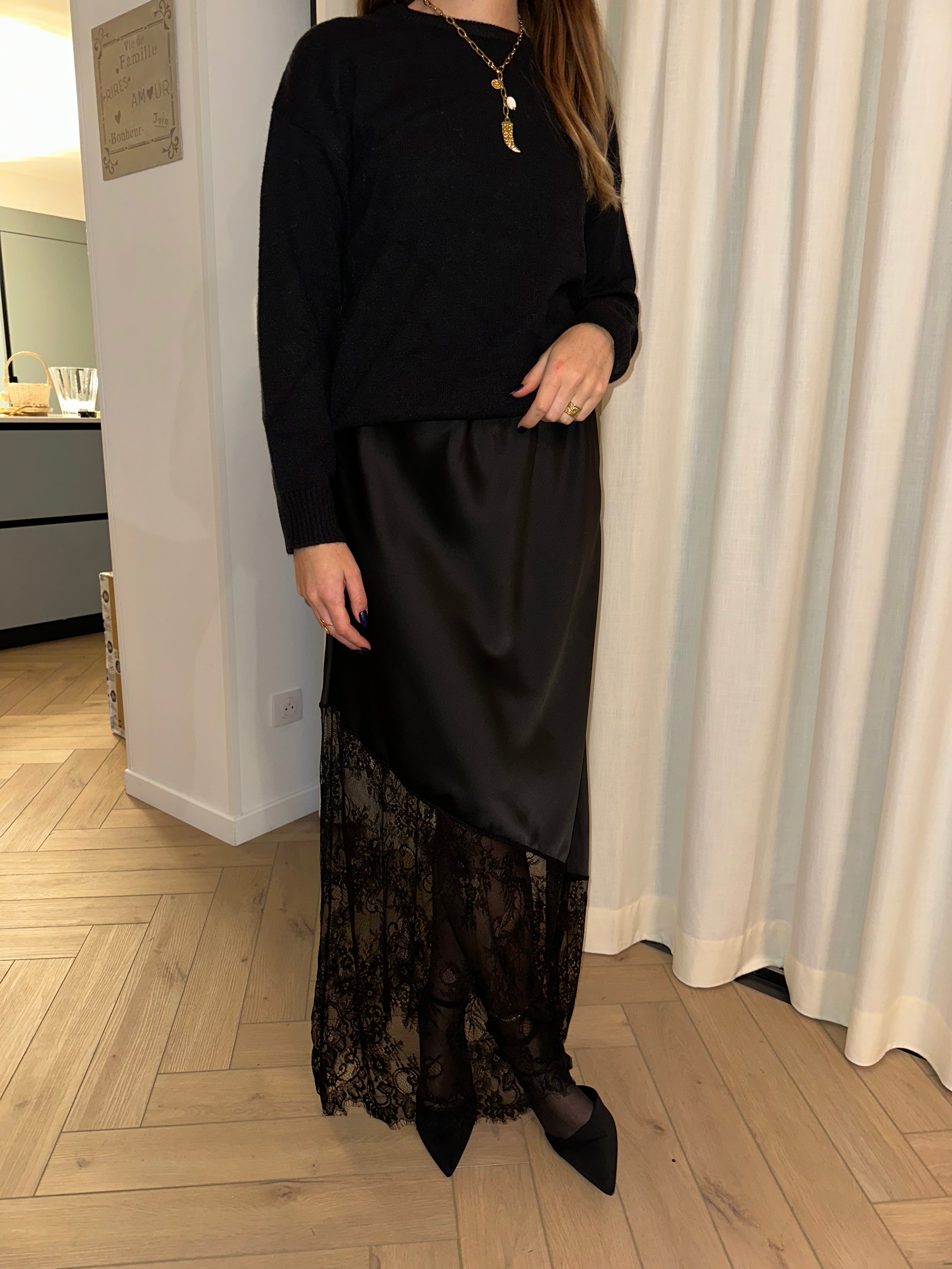 JUPE SATINÉE BONNIE