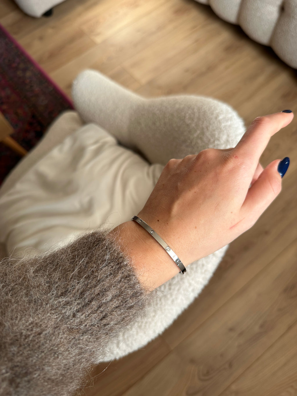 JONC BRYSSIA ARGENTÉ