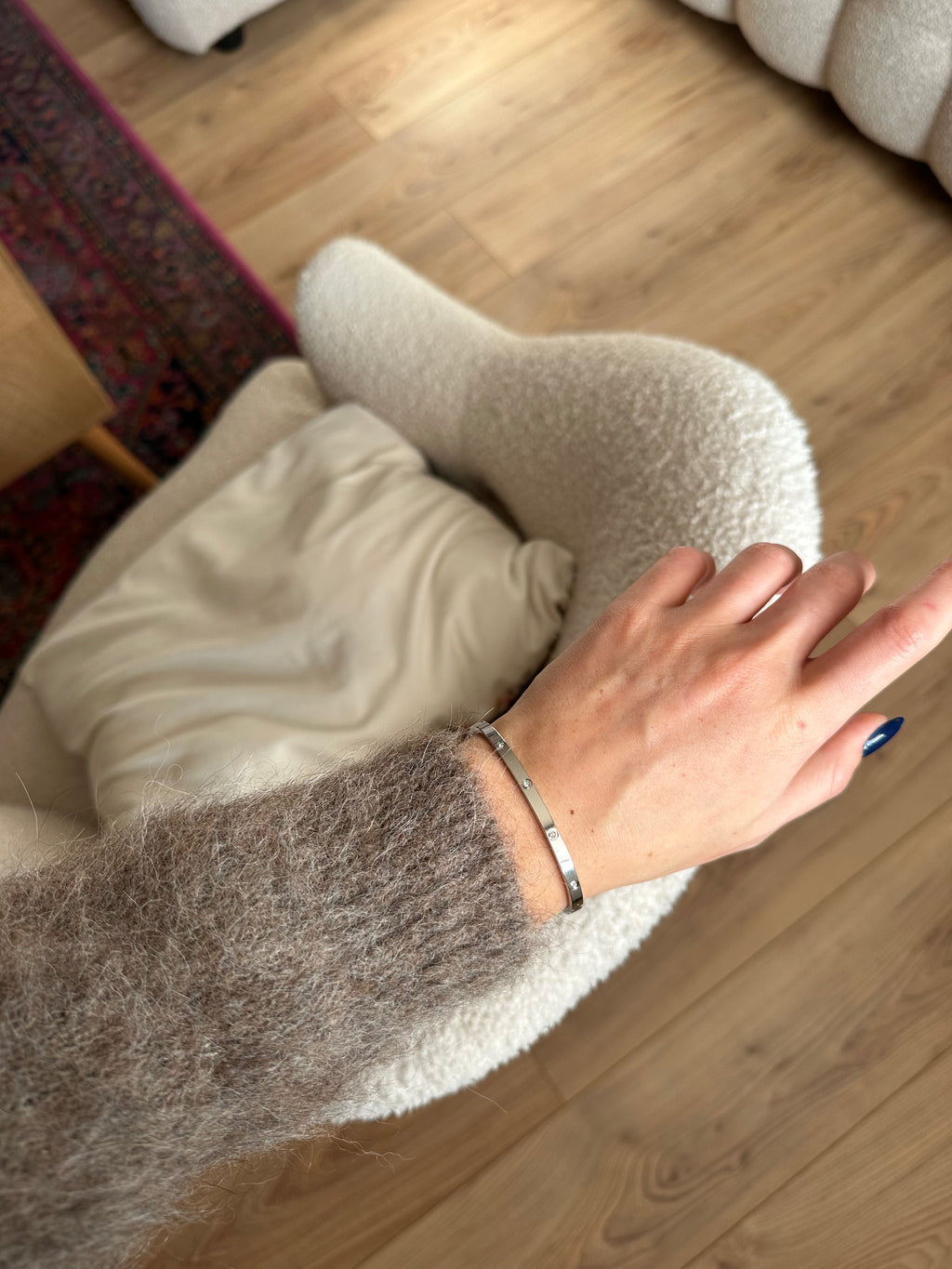 JONC BRYSSIA ARGENTÉ