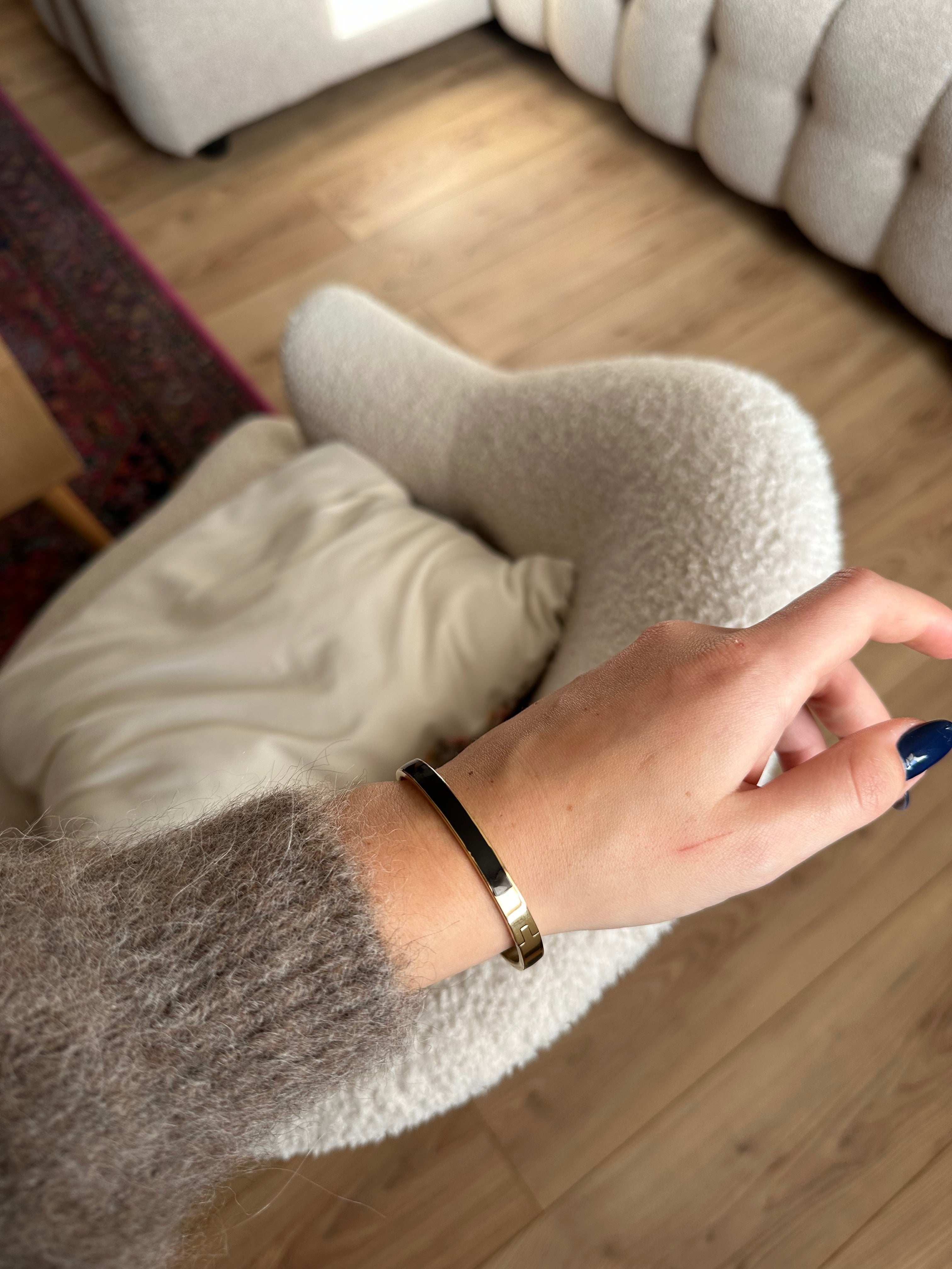 JONC BERELIE NOIR DORÉ