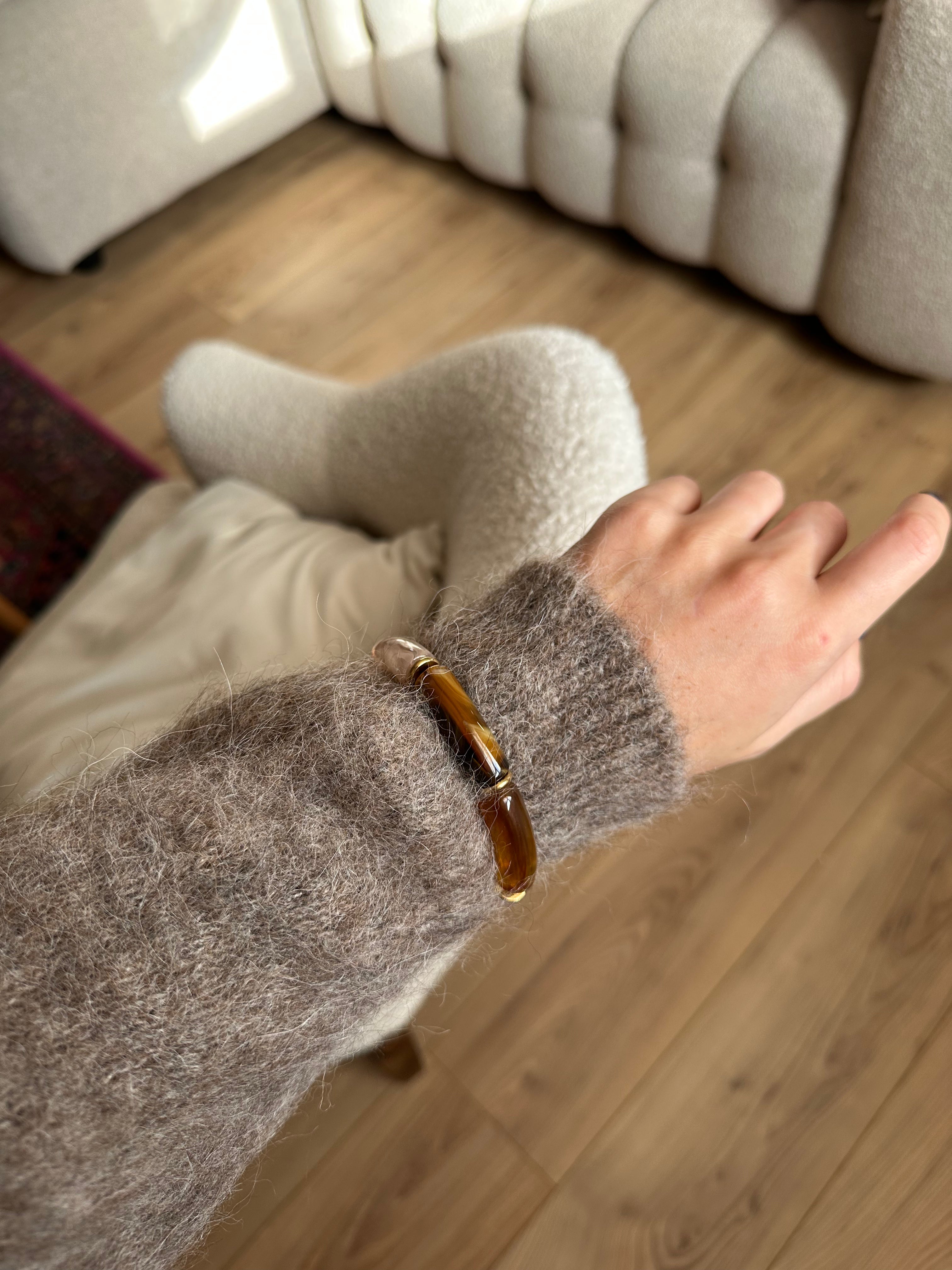 BRACELET BLAIR MARRON