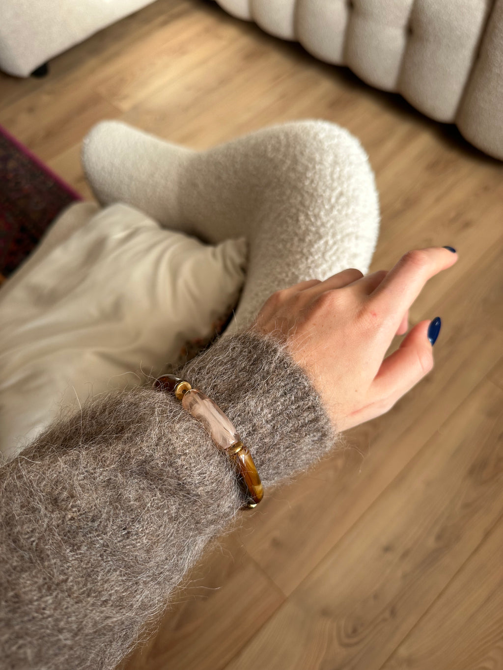 BRACELET BLAIR MARRON