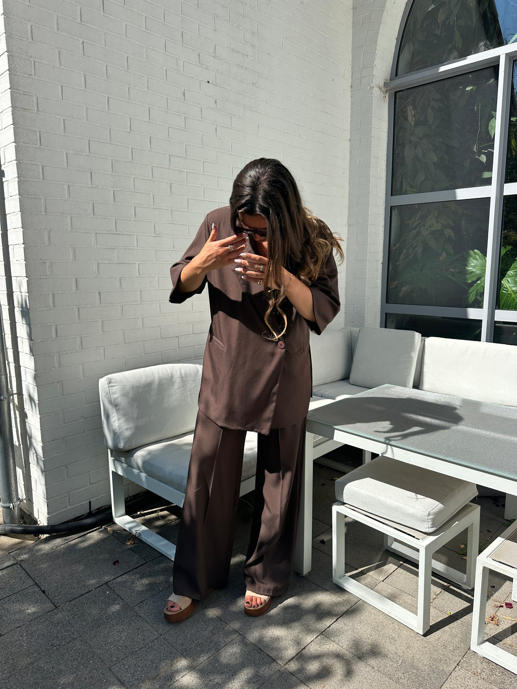 ENSEMBLE INA MARRON
