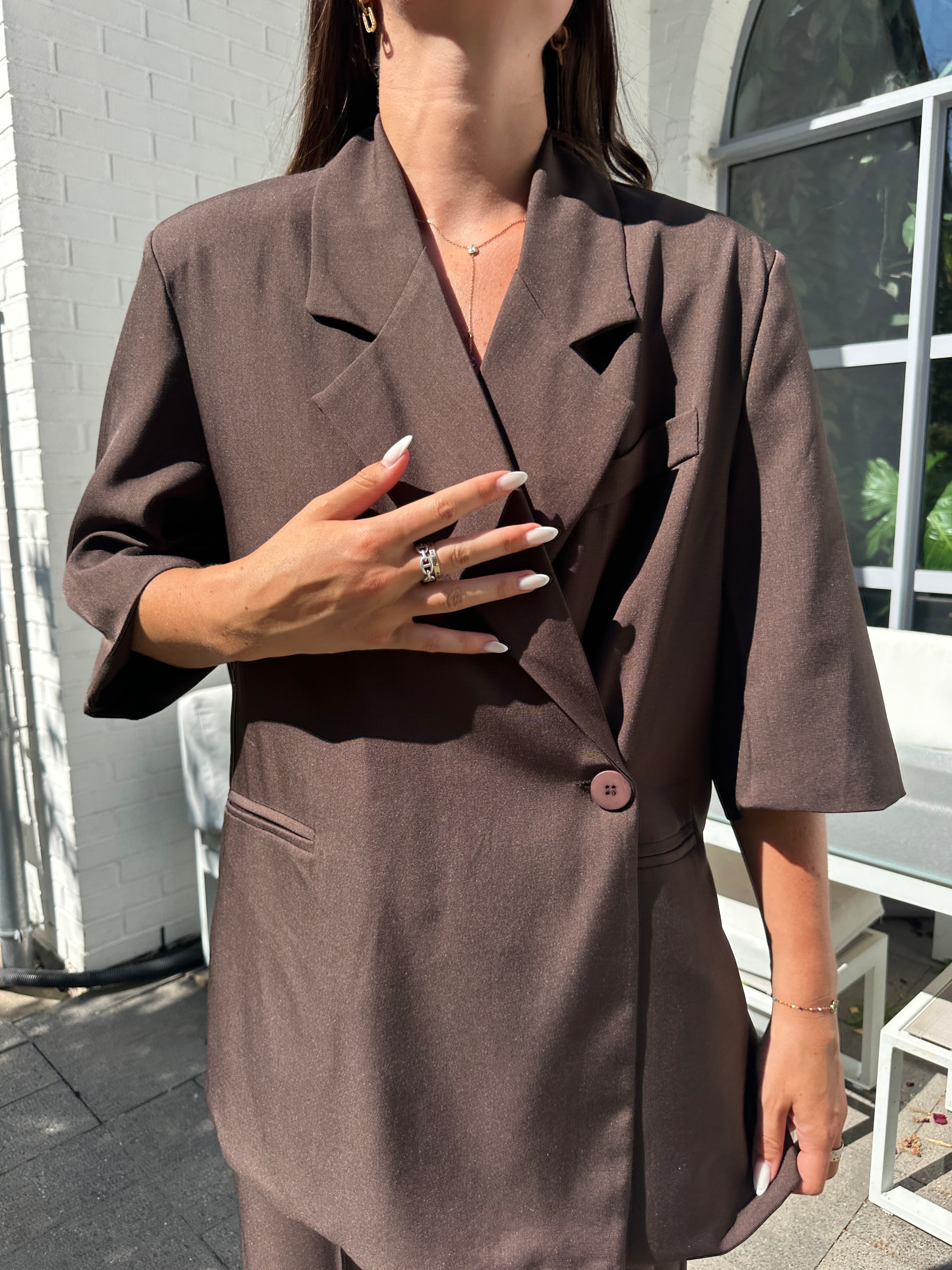 ENSEMBLE INA MARRON