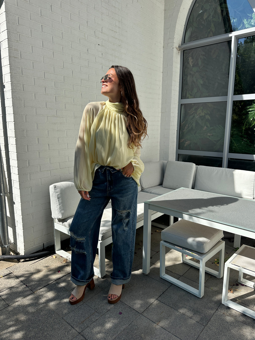 BLOUSE IONA JAUNE