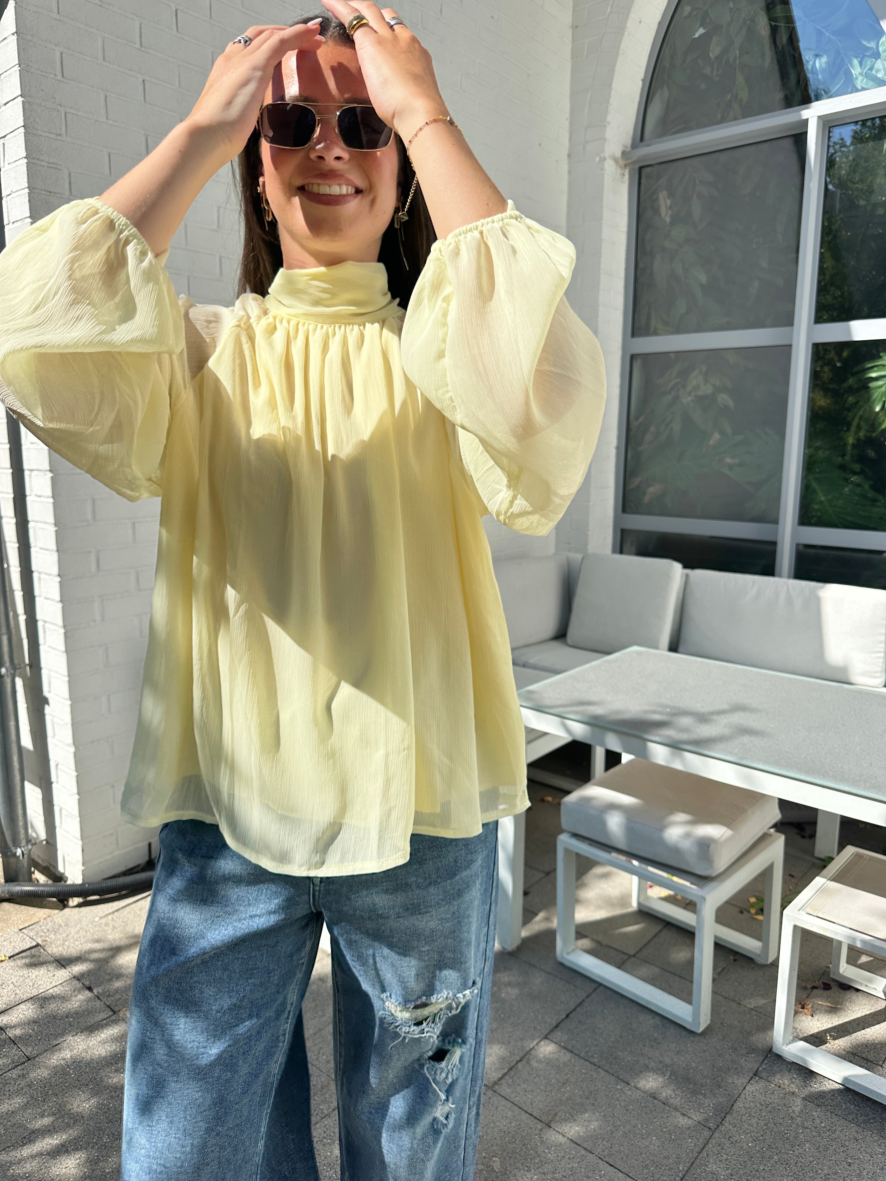 BLOUSE IONA JAUNE