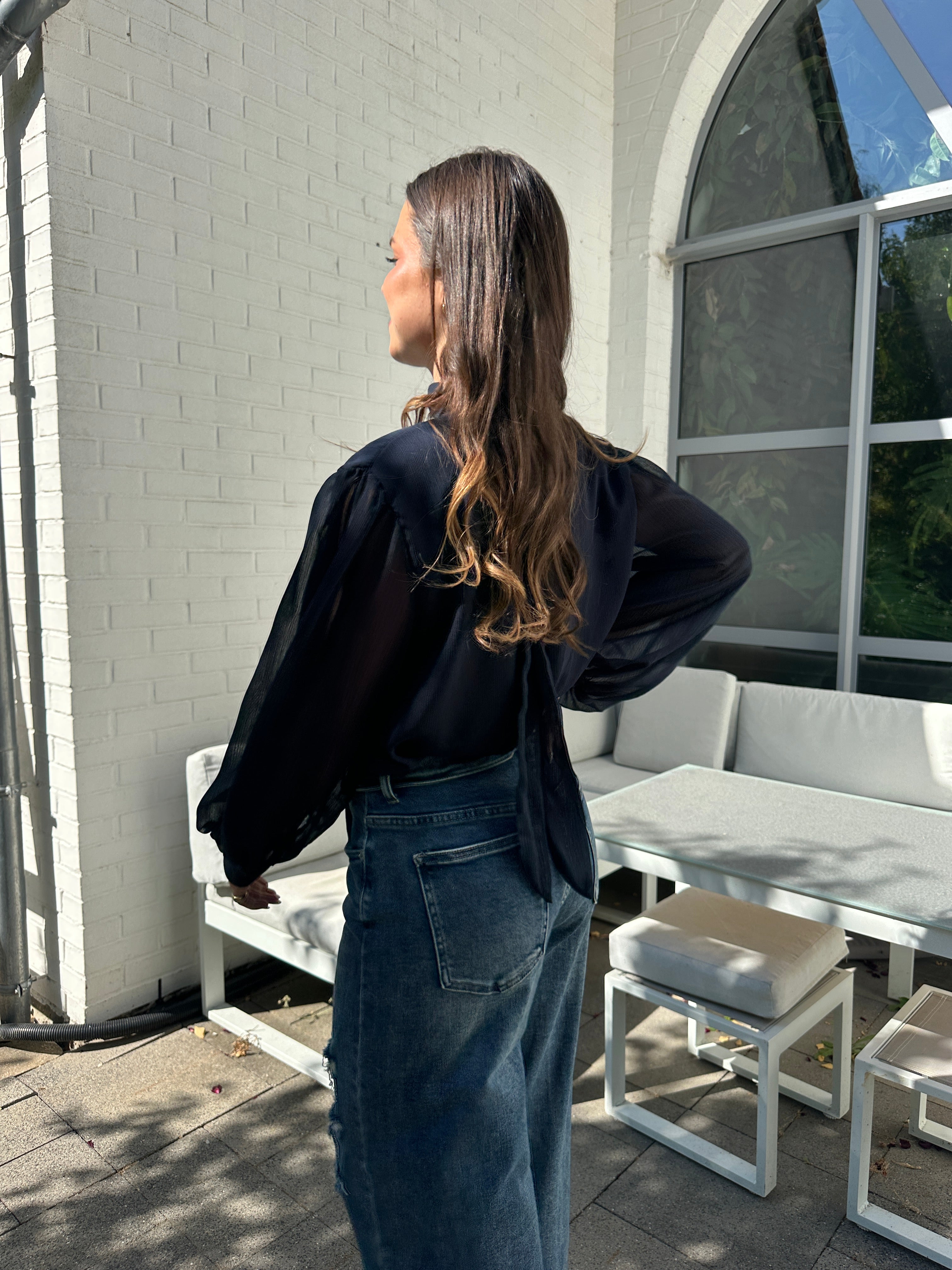 BLOUSE ILENA BLEUE