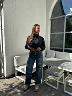 BLOUSE ILENA BLEUE