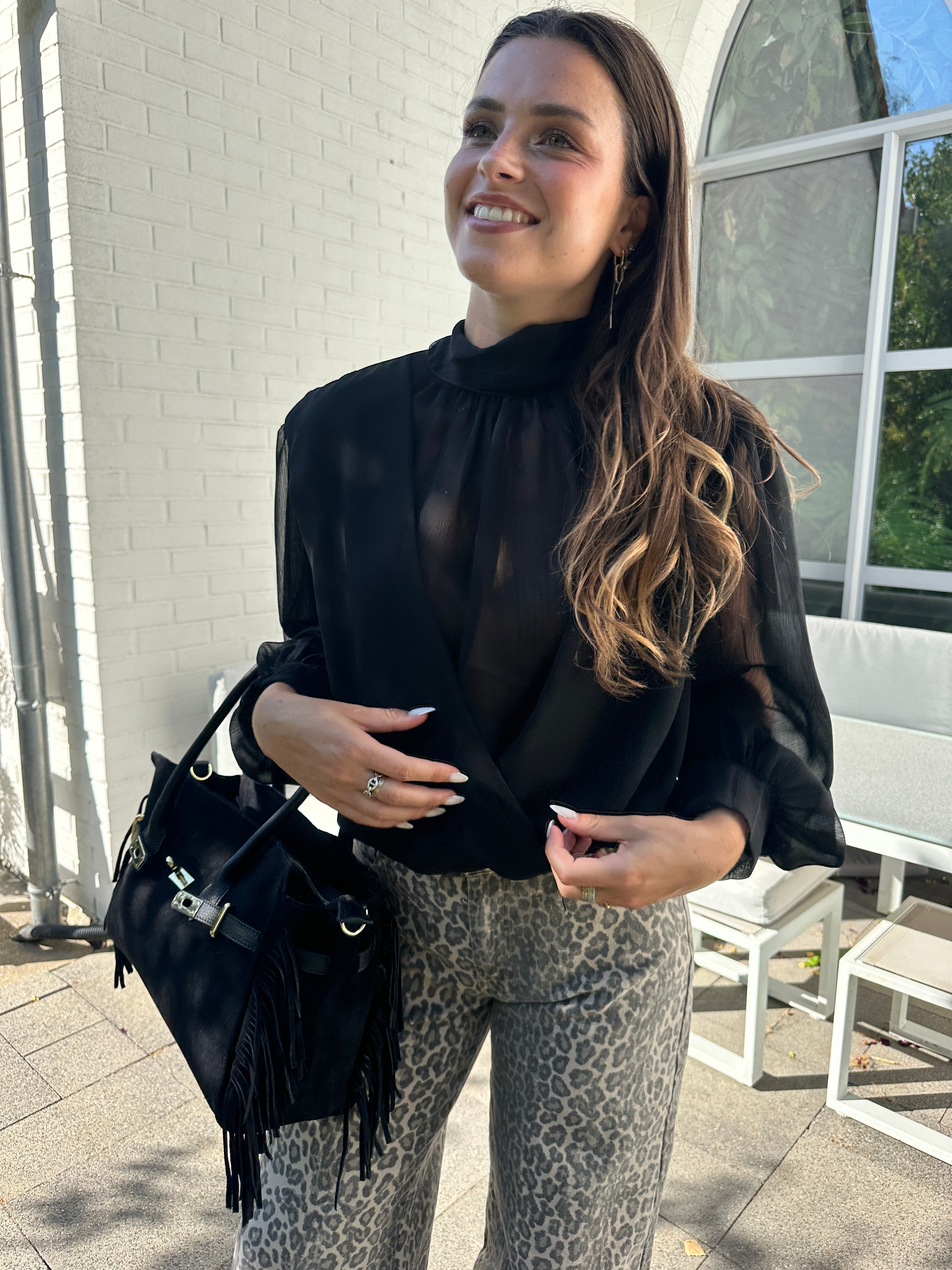 BLOUSE ILENA NOIRE