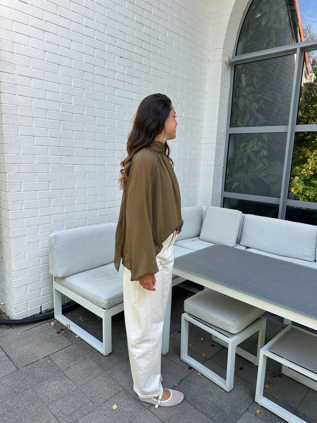 BLOUSE IONA KAKI