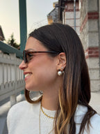 BOUCLES D'OREILLES SIENNA BORDEAUX