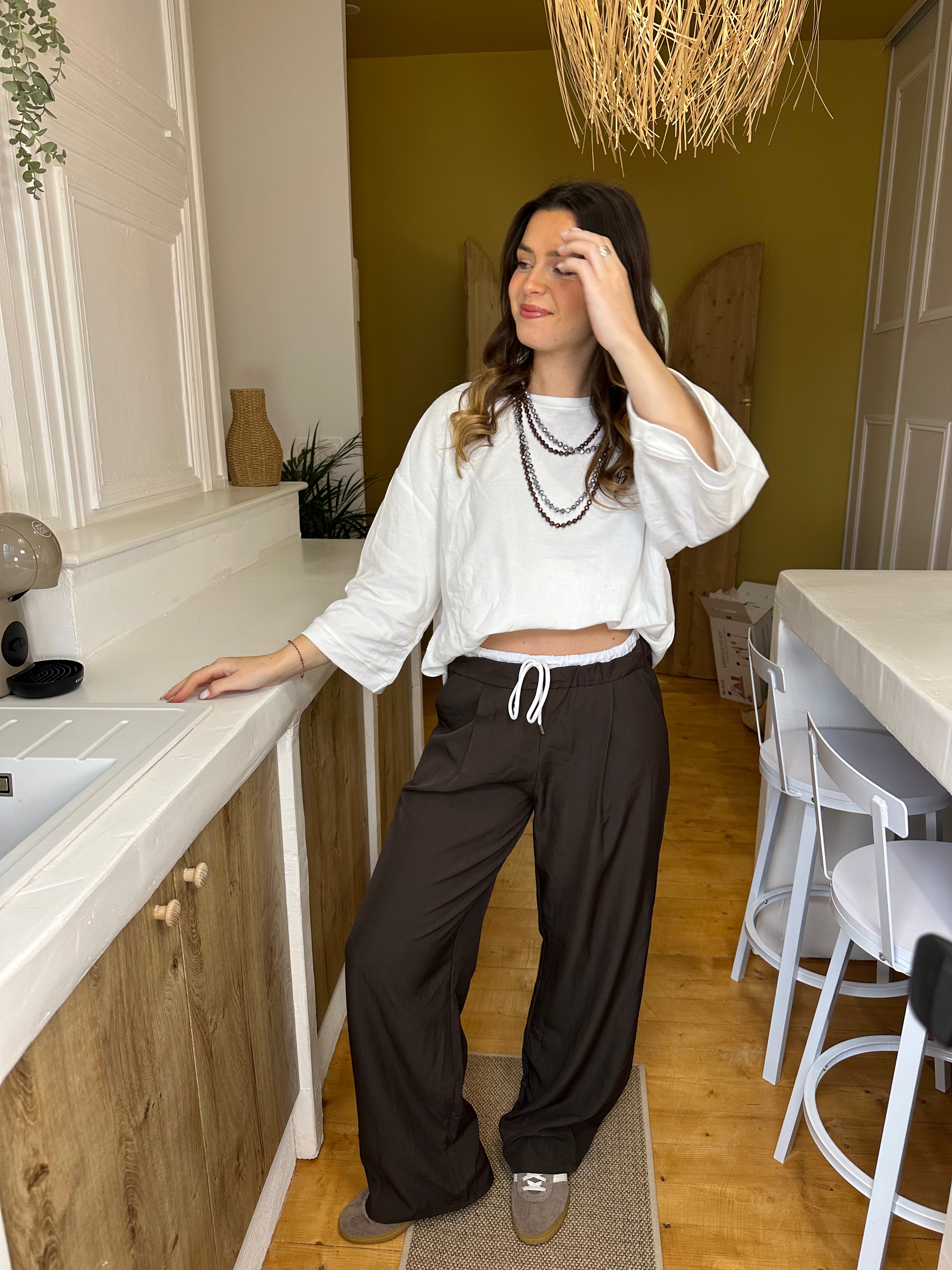 TEE-SHIRT CARLA BLANC