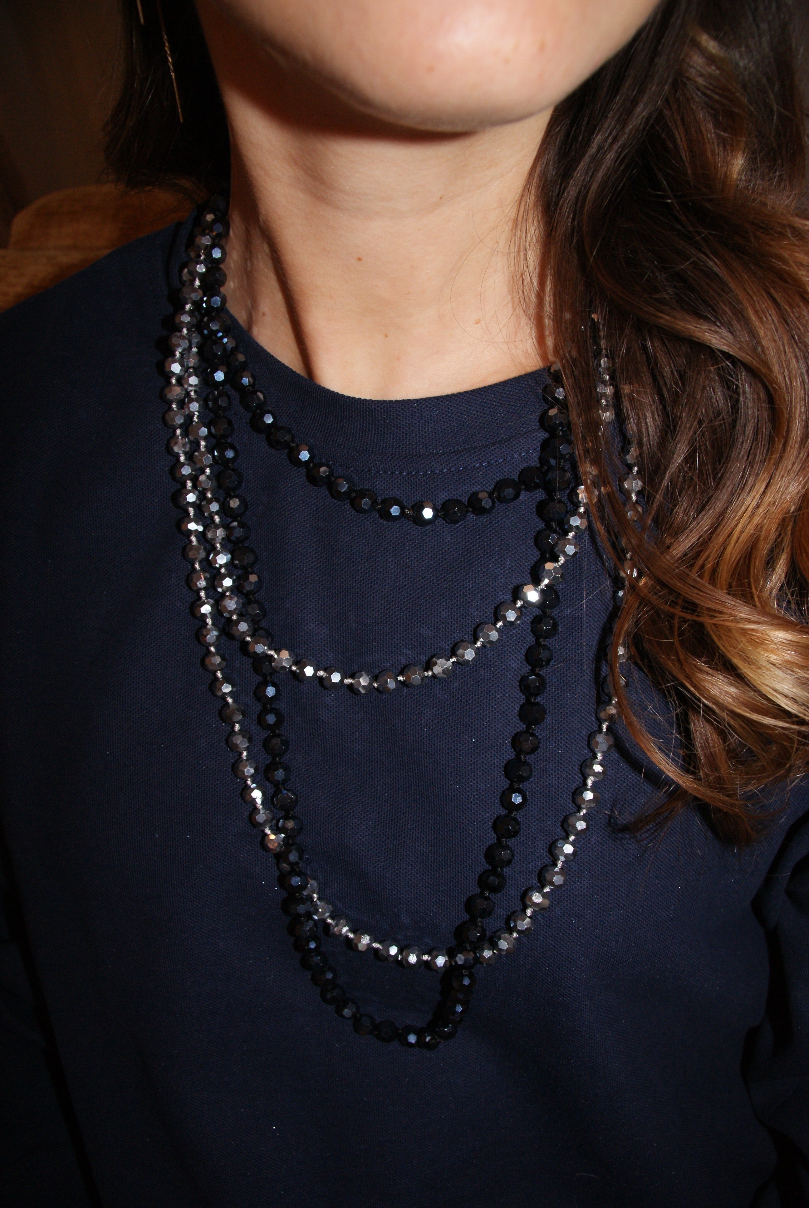 COLLIER CHIARA NOIR