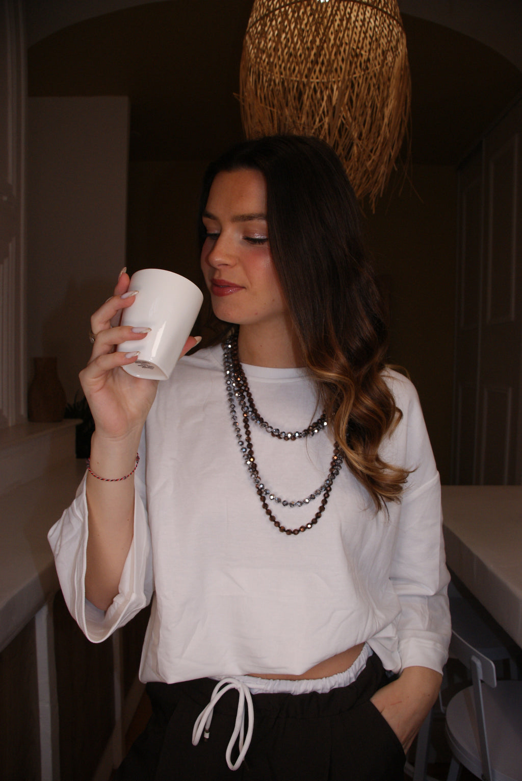 TEE-SHIRT CARLA BLANC