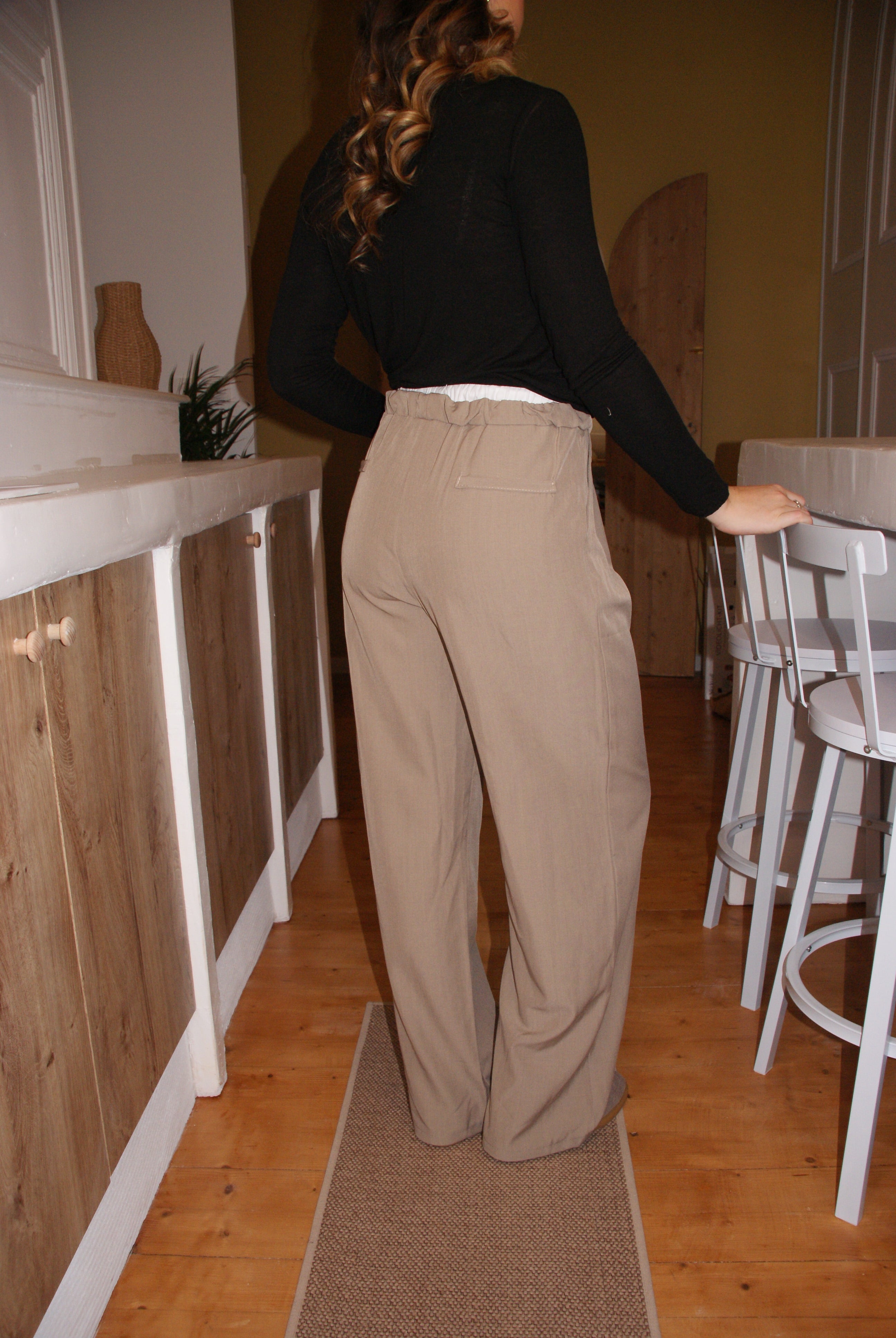 PANTALON CASSANDRE BEIGE