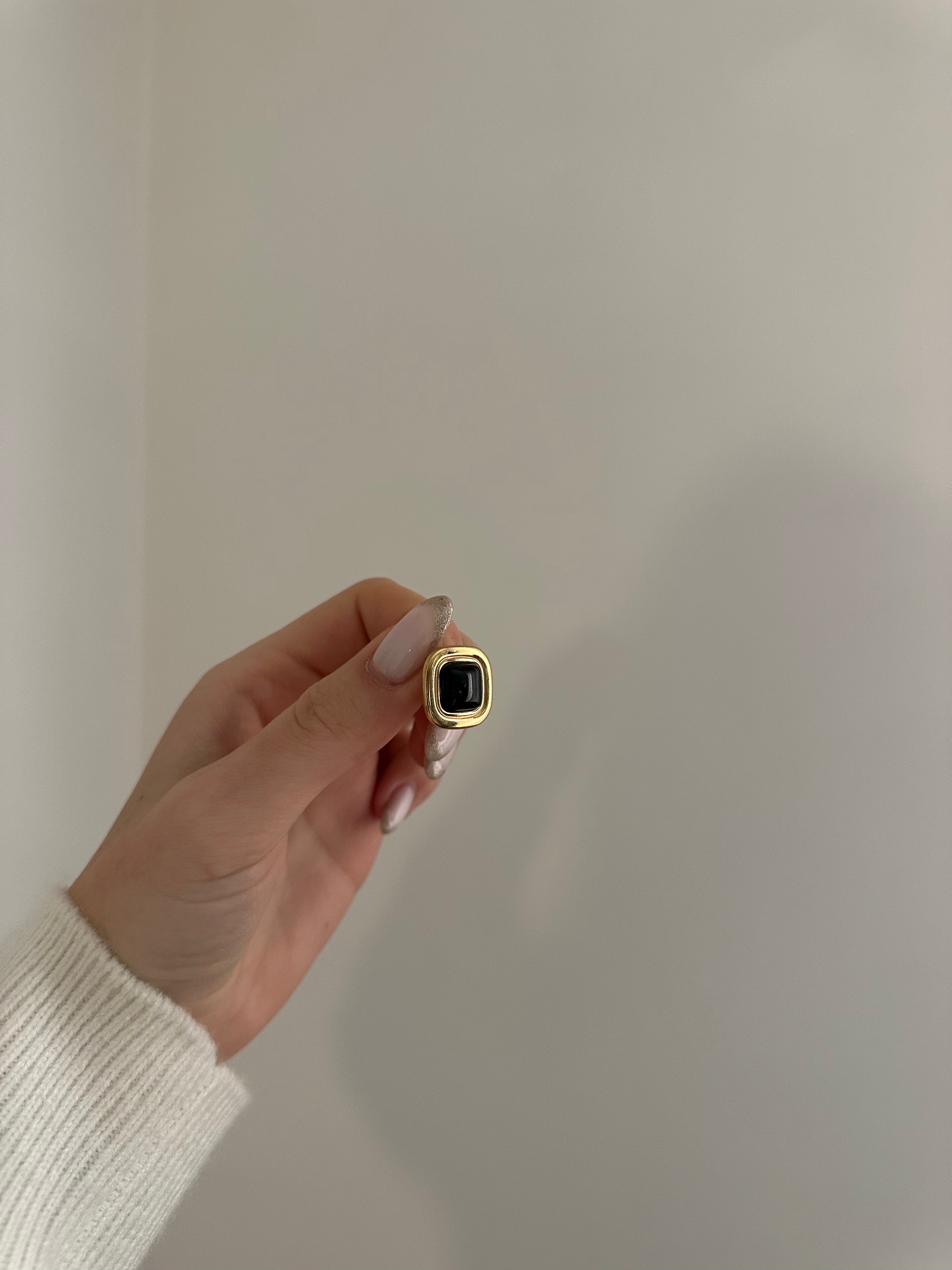 BOUCLES D'OREILLES CIANA NOIRES