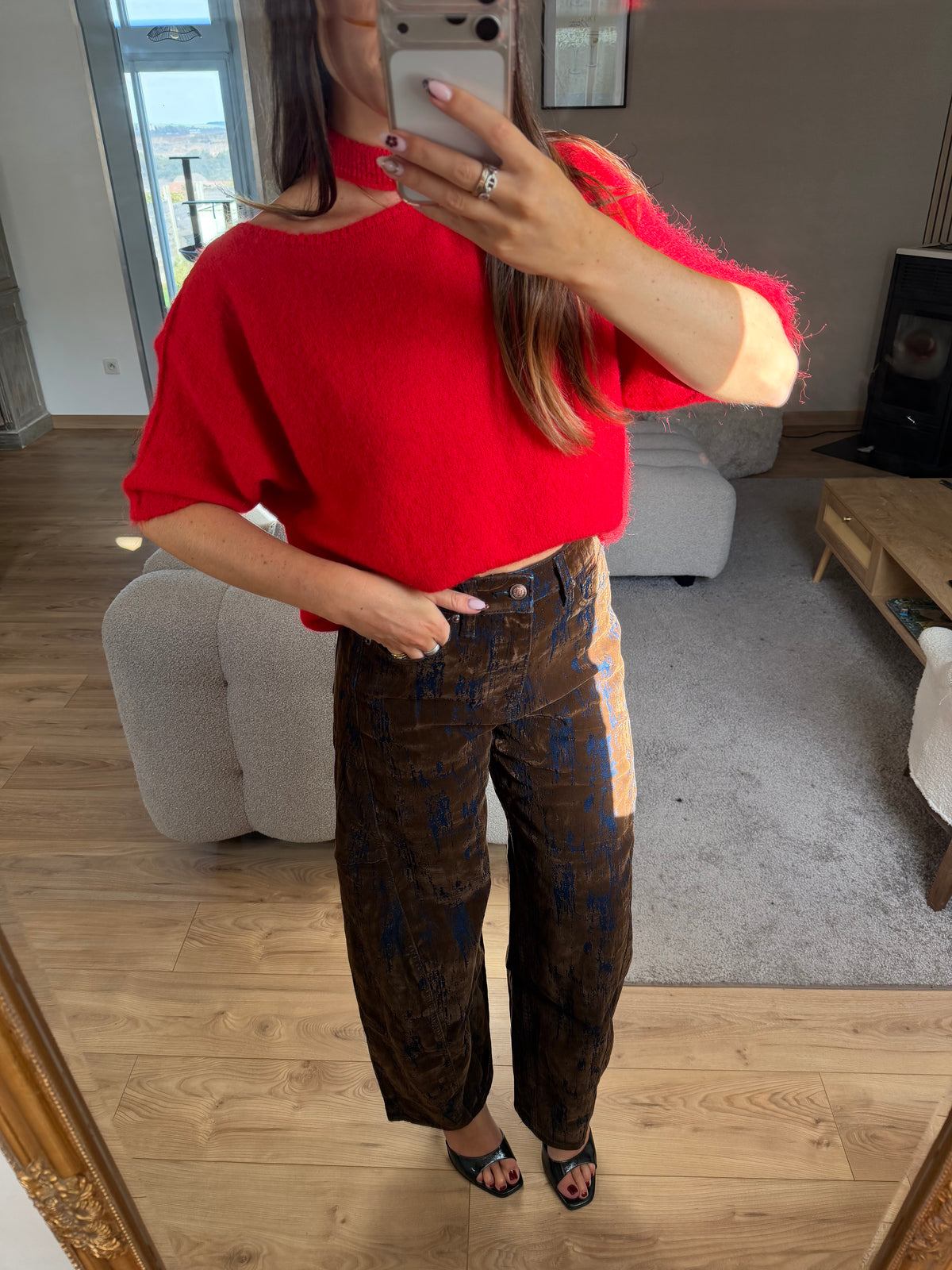 PULL IVANA ROUGE