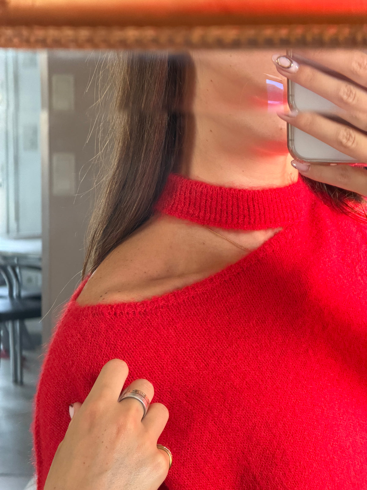 PULL IVANA ROUGE